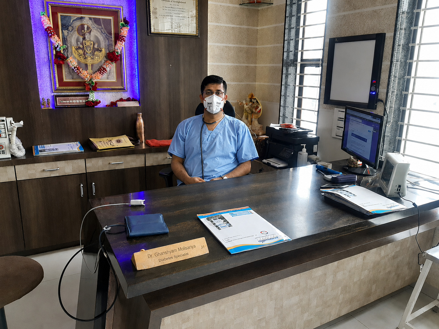 Dr. Ghanshyam Motisariya at Clinic